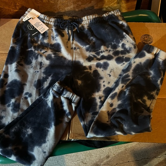 Original Use Pants Nwt Original Use Joggers Sweatpants Mensdel Rio Blue Tie Dye Size Small